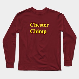 Chester Chimp Basic Design Long Sleeve T-Shirt